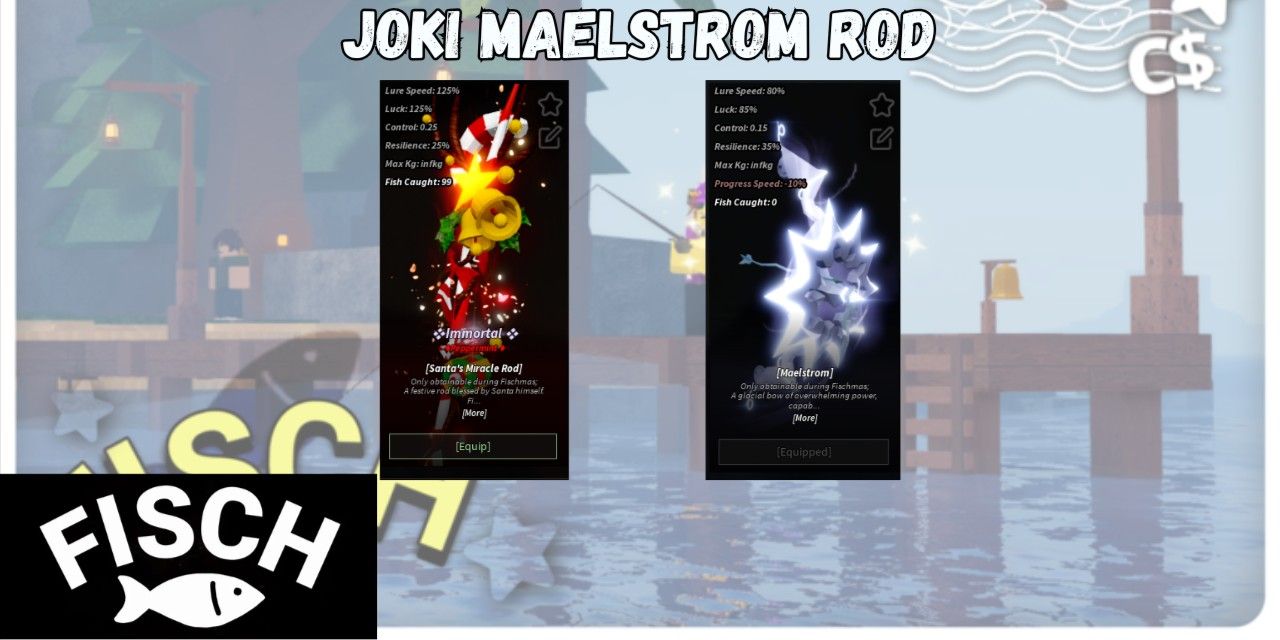 Buy Boosting Service Joki Maelstrom Rod (definitely get Santa Miracle Rod)  Fisch 3981781 | itemku