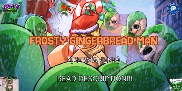 FROSTY GINGERBREAD MAN | Hunty Zombie