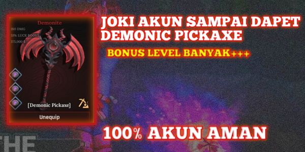 JOKI DEMONIC PICKAXE