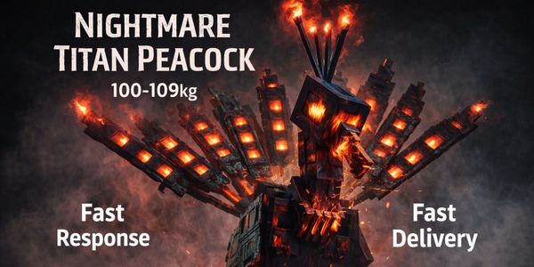 NightMare Titan Godly Peacock 100kg++ (Age 100)