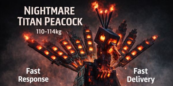 NightMare Titan Peacock 110kg++ (Age 100)