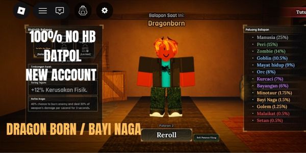 STARTER ACCOUNT| RACE DRAGON BORN