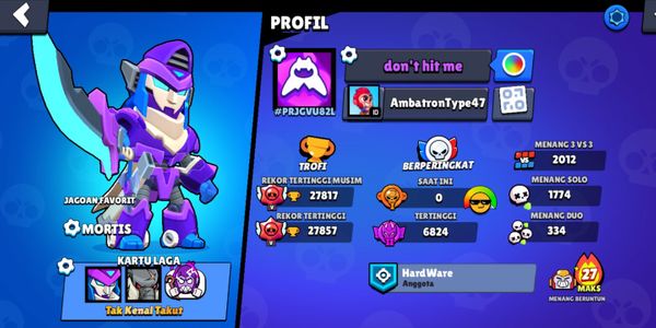 Akun Sultan Murah Brawel allmax 23