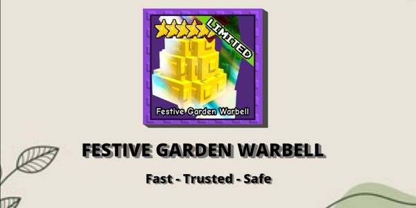 Festive Garden Warbell