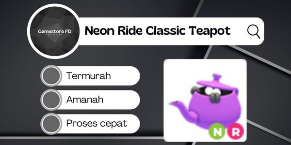 Classic Teapot NR Neon Ride - Adopt Me Pet (Gamestore FD)