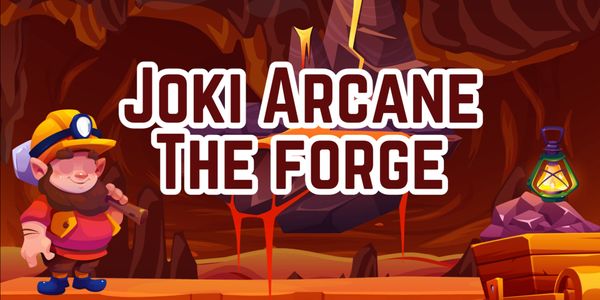 Joki Arcane Pickaxe - The forge
