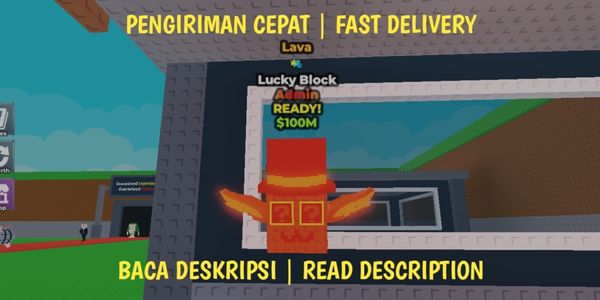 Lava Admin Lucky Block