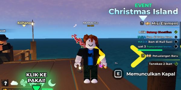 AKUN FISH IT! RATA KANAN GHOSTFINN ROD + AETHER BAIT