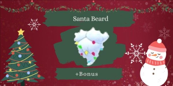 Santa Beard + Bonus