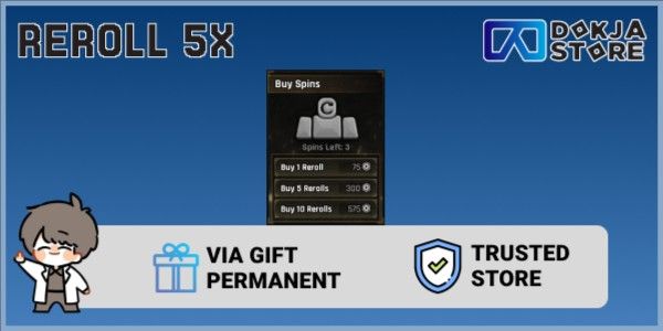 5 Rerolls