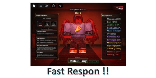 Akun The Forge - Devil/Demon/Iblis Race