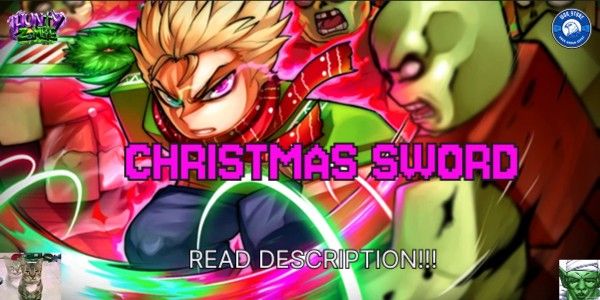 Christmas Sword | Hunty Zombie