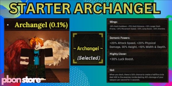 Archangel Race (Divine) Starter Account | The Forge