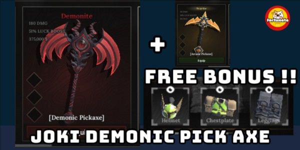 JOKI DEMONIC PICKAXE