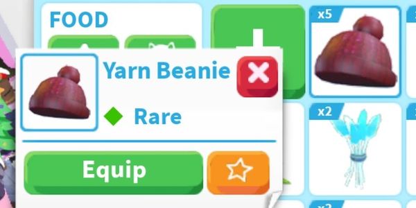 5 Yarn Beanie - Adopt Me