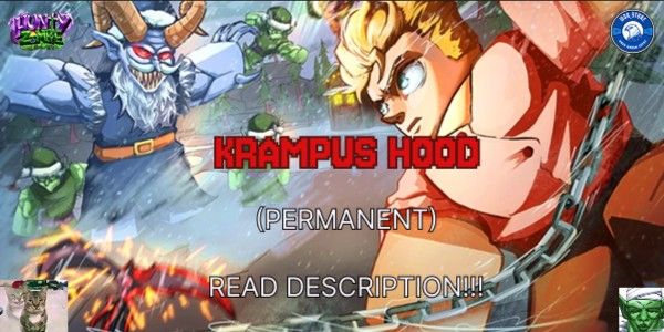 Krampus Hood | Hunty Zombie