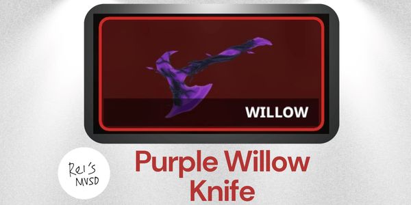 Purple Willow Knife | Murderer Vs Sherrif Duel (MVSD)