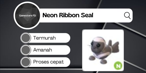 Ribbon Seal N Neon - Adopt Me Pet (Gamestore FD)
