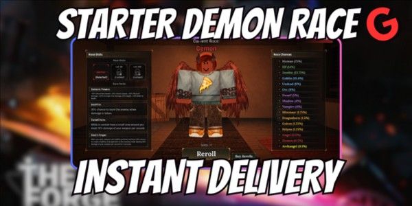 Akun The Forge Starter [Demon Race]