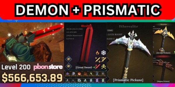 Akun The Forge ENDGAME OP [Level MAX] - No 2