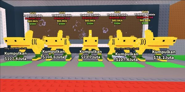 Tralalero Tralala (Gold) Brainrot God