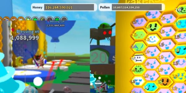 Blue Hive End Game - Bee Swarm Simulator