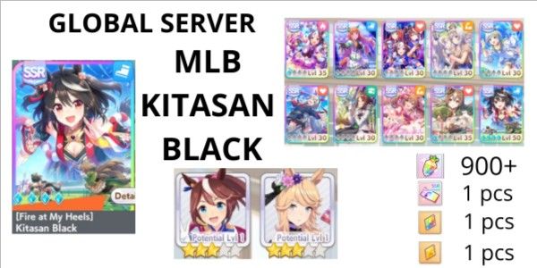 [Global] Starter Account MLB Kitasan Black - Uma Musume Pretty Derby2