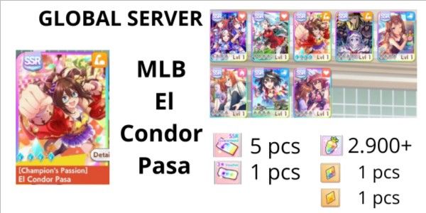[Global] Starter Account MLB El Condor Pasa - Uma Musume Pretty Derby1