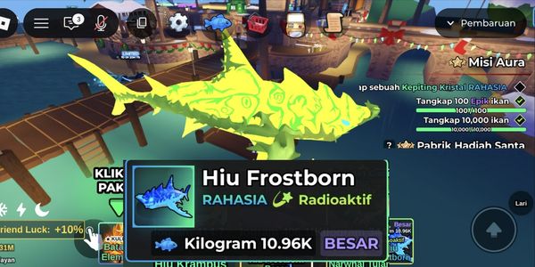 Radioactive Frostborn Shark