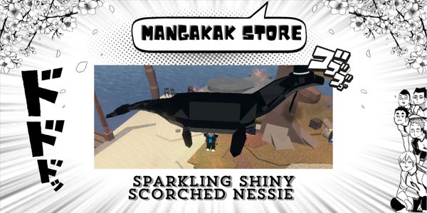 Sparkling Shiny Scorched Nessie Fisch