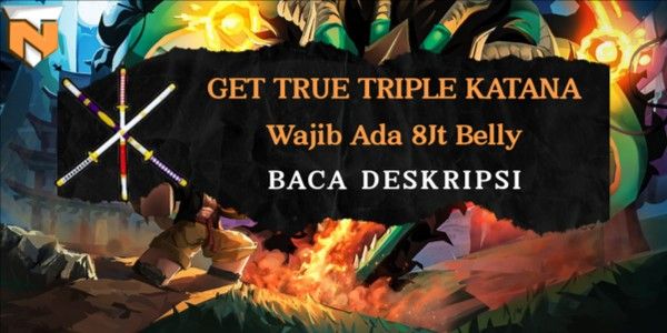 جوكـي الحصول على TTK (True Triple Katana)