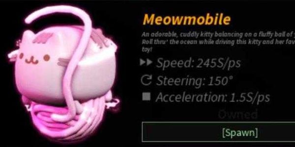 Fisch Meowmobile - Boat Skin