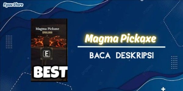 Magma Pickaxe | The Forge