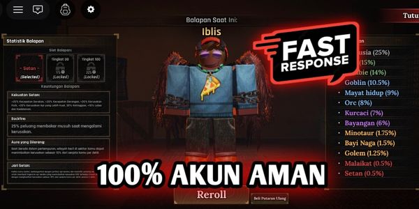 Akun Demon Race