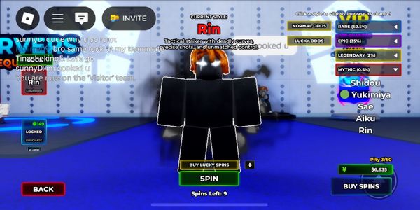 Mythic Rin Style + Mythical Cosmetic Shadow