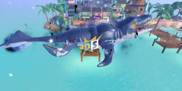Big Mosasaur Shark