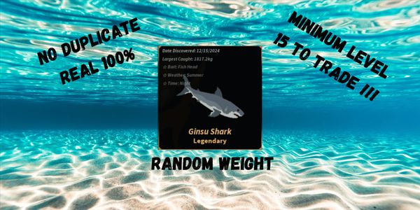 Ginsu Shark - FISCH