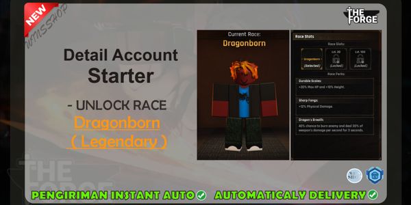 Akun The Forge Dragonborn - Legendary Race