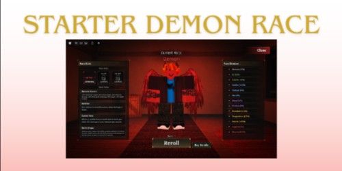 Demon Race Starter
