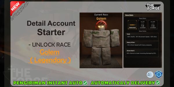 Akun The Forge Golem - Legendary Race