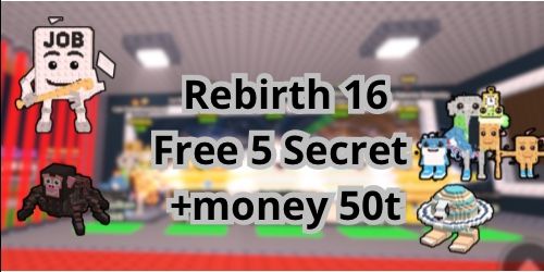 Akun Rebirth 16 Free Secret | Steal a Brainrot