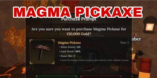 JOKI MAGMA PICKAXE | THE FORGE (BONUS LEVEL)