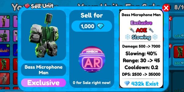 Bass Microphone Man | Exclusive