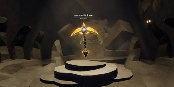 Akun arcane pickaxe the forge