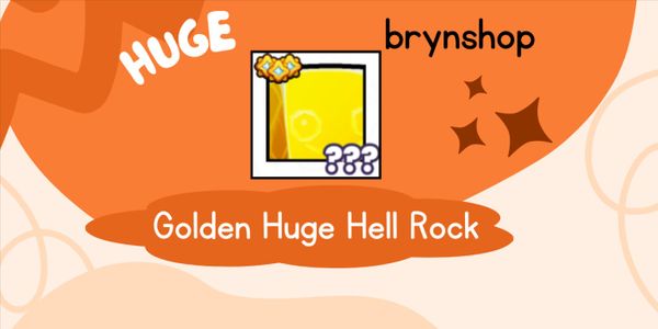 Golden Huge Hell Rock