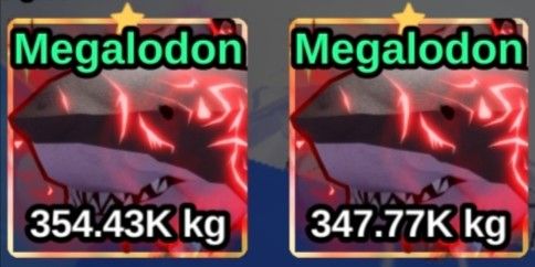 megalodon (random kg)