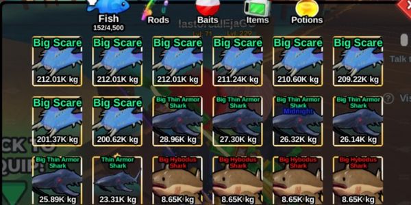 Secret Tumbal Fish It Ikan BIG SCARE 210T MAXTON