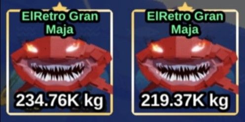 Elretro great maja (random kg)