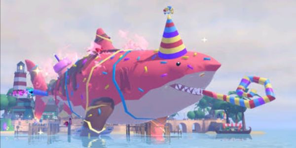 Strawberry choc megalodon