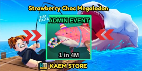 Strawberry Choc Megalodon